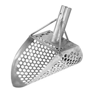 Dune Loch Ness Mini 9 x 6" Stainless Steel Metal Detector Sand Scoop - Picture 1 of 5
