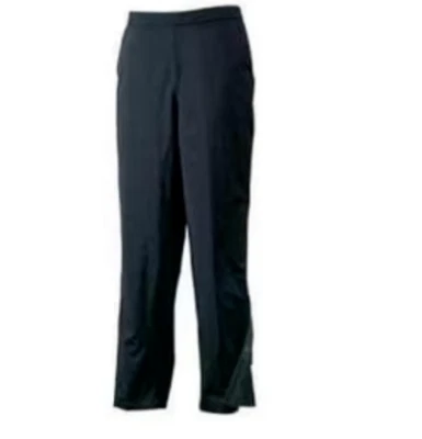 Pantalones de lluvia DRYJOYS FOOTJOY negros de rendimiento para golf ajuste cintura agua/viento talla L Foto 1 de 4