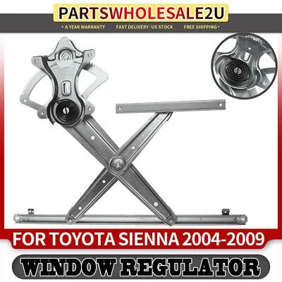 Front Passenger Right RH Power Window Regulator for Toyota Sienna 2004-2009 Van - Image 1 of 4