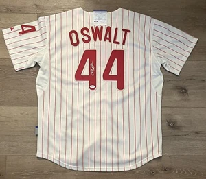 Roy Oswalt Signed Philadelphia Phillies Jersey Size 48 PSA/DNA - Picture 1 of 3