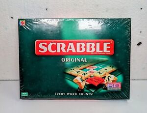 Mattel Scrabble Original Crossword Board Game, 2003 Edition (51263) New & Sealed