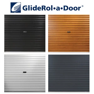 Gliderol Roller Shutter Garage Door 2286mm x 2135mm (7ft6" wide x 7ft high) - Picture 1 of 37