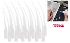 100x Plastic Glue Applicator Micro Tip CA Bottle Noozle Extender Tip Adhesive UK