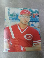 8 x 10 Color Glossy Photo Card: 1989 Chris Sabo Cincinnati Reds Rookies of Year