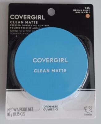 Covergirl Clean Matte Oil Control Pressed Powder - #535, Medium Light Moyen pale - Image 1 of 3