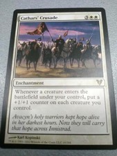 Cathars' Crusade x 1 Eng-MTG Avacyn Restored Mint