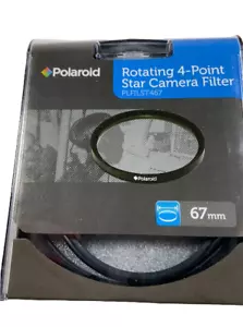 Polaroid Rotating 4-Point Star Camera Filter PLFILST467 67mm - Picture 1 of 2
