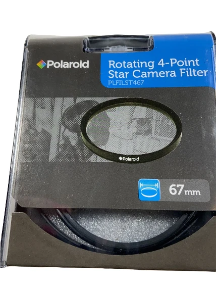 Polaroid Rotating 4-Point Star Camera Filter PLFILST467 67mm - Image 1 of 2