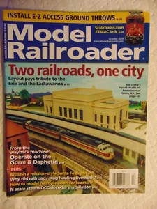 MODEL RAILROADER Magazine Oct 2018 ERIE & LACKAWANNA - Picture 1 of 1