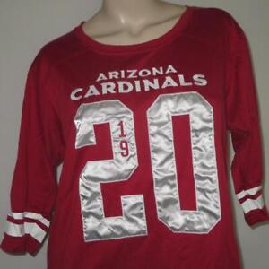 Victoria's Secret PINK Arizona Cardinals LARGE NFL Football Shirt Jersey Playoff