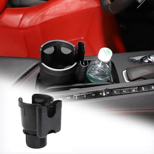 2 in 1 Car Center Control Cup Holder Phone Holder Box For Corvette C8 2020-2024 - Foto 1 di 12
