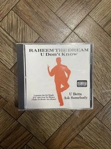 U Don't Know U Betta Ask Somebody by Raheem the Dream (CD, 1992, Four Sight) - Imagen 1 de 2