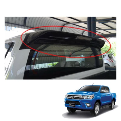 Rear Roof Spoiler Trim + Break Light for Toyota Hilux Revo SR5 M70 UTE 15 16 17 - image 1 of 3