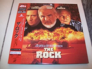 THE ROCK DTS 2-Laserdisc LD JAPAN WIDESCREEN FORMAT EXCELLENT CONDITION JAPANESE - Picture 1 of 5