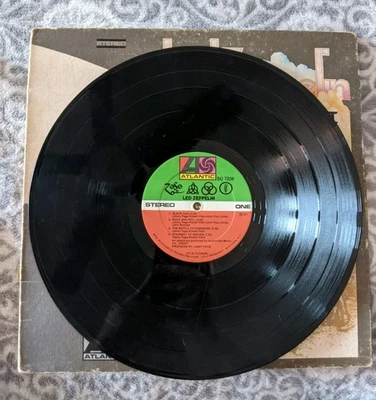 Led Zeppelin IV Record Pecko Duck Early Pressing, (Mismatched Zeppelin II Cover) - Image 1 of 4