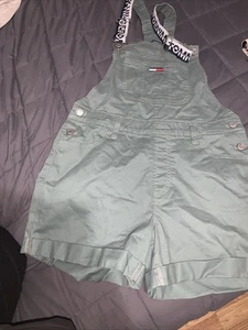 Mono vaquero vintage Y2k Tommy Hilfiger verde - Imagen 1 de 9