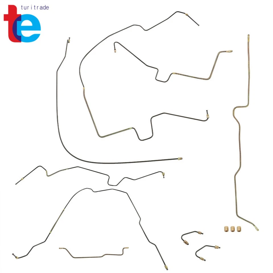 Juego de línea de freno hidráulica 4,0 L para Jeep Wrangler Tj 1997-2006 sin ABS Foto 1 de 4