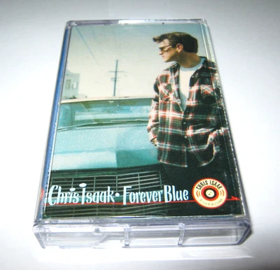 Chris Isaak - Forever Blue - Fita cassete - Muito bom estado - Imagem 1 de 3
