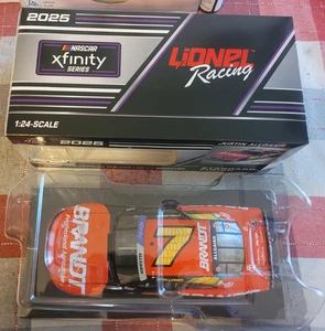 2025 Justin Allgaier #7 Brandt 1/24 Lionel Die Cast 1/504 - Picture 1 of 3