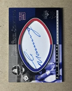 2004 Upper Deck Sweet Spot Football Eli Manning Giants Autograph Card #’d /100 - Picture 1 of 2