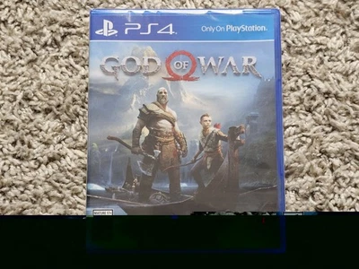 MINT NEW SEALED FIRST PRINT God of War 2018 PS4 Blue Label Factory Y Fold NIB - Image 1 of 4