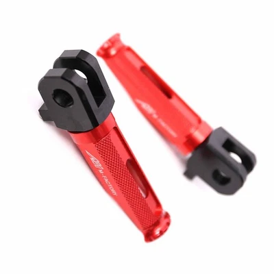 SHINOBI Red Front Foot Pegs For Yamaha TDM 850 91-94 95 96 97 98 99 00 01 — 第 1/4 张图片