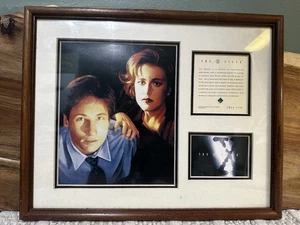 The X Files Fox Mulder Limited Edition of 15,000 Framed Pitcher Extremely Rare - Picture 1 of 4