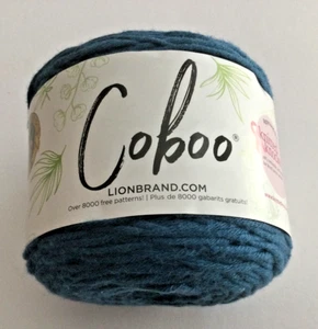 Coboo Lion Brand Steel Blue 1 Ball Cotton Rayon From Bamboo Yarn - Picture 1 of 5