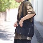 Japanese Harajuku Y2k Men Vests Stylish Streetwear Fashion Casual Big Pocket