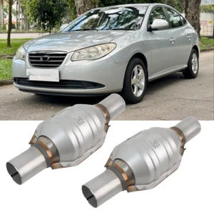 2X 2" Inlet/Outlet Catalytic Converter EPA Approved For Hyundai Elantra Accent - Picture 1 of 12