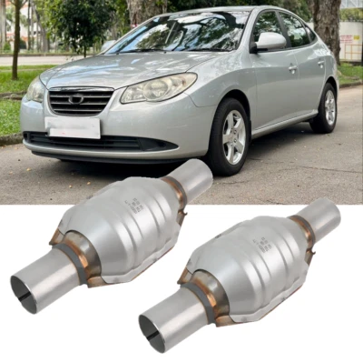 Convertidor catalítico de entrada/salida 2X 2" aprobado por la EPA para Hyundai Elantra Accent Foto 1 de 4