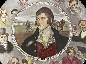 Royal Doulton Robert Burns Plate D6344 - Picture 1 of 8