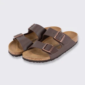 New Womens BIRKENSTOCK ARIZONA Narrow DARK BROWN RFSO9E102W3 US W 4 - 8 TAKSE - Picture 1 of 9