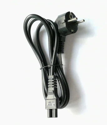 EU (3-ZINKEN KLEEBLATT) LAPTOP NETZKABEL/KABEL für Laptop Adapter 2 Pin - Bild 1 von 4