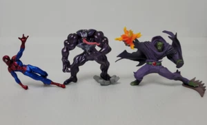Ultimate Spider-Man Action Vignette 3" Figures - Green Goblin, Venom - Kaiyodo - Picture 1 of 12