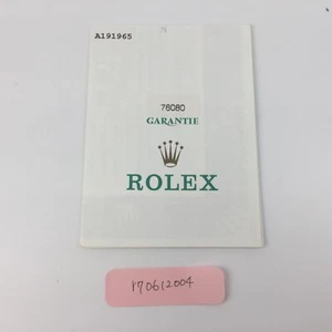 Rolex 76080 Oyster Perpetual Paper Original R70612004 - Bild 1 von 3