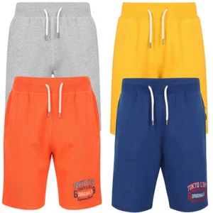 Tokyo Laundry Sweat Shorts Men's Jogger Gym Sport Lounge Elastic Waist Cotton - Picture 1 of 13