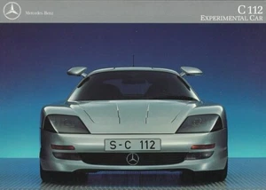 1991/1992 MERCEDES-BENZ C112 GULLWING CONCEPT F1 brochure folder US HTF - Picture 1 of 2