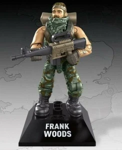Mega Construx Black Series Call of Duty Frank Woods fig Black Ops Modern Warfare - Picture 1 of 4
