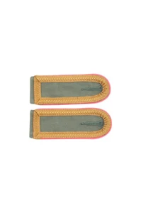 WWII German Heer DAK Panzer Unterfeldwebel Staff Sgt Shoulder Boards - Bild 1 von 2