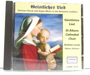 Geistliches Lied German choral & organ music Romantic tradition (Audio CD) - Picture 1 of 2