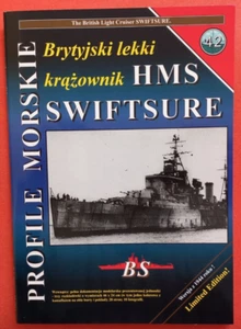 Warships - BS Profile Morskie 42, The British Light Cruiser HMS SWIFTSURE - Picture 1 of 12