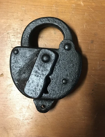 Antique Lock USA Hardware Co. Inc U.S.A. Padlock Cover