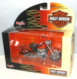Maisto Harley Davidson 1953 74FL Hydra Glide Red Motorcycle Diecast Series 20 - Picture 1 of 7
