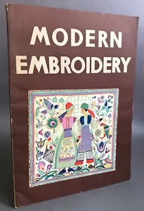 First Edition Mary Hogarth Modern Embroidery The Studio, Ltd. 1933 - Picture 1 of 12