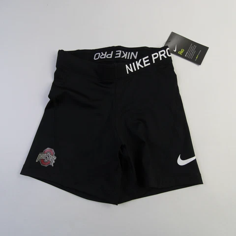 Ohio State Buckeyes Nike Dri-Fit Compression Shorts Women's Black New Cover