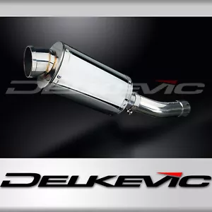SUZUKI GSF1250 BANDIT 2007-2016 225mm OVAL STAINLESS SILENCER EXHAUST KIT - Picture 1 of 5