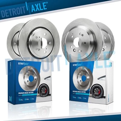Rotores de freno de disco delanteros de 12,60"" y traseros de 12,98"" para Acura MDX 2014 2015 2016 Foto 1 de 4