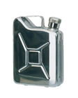 MIL-TEC Stainless Steel Jerry Can Flask, Silver, 14525000 Camping Gear