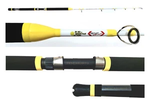 Canna Pesca Vertical Jigging Cernia con Polpo Traina Aguglia Kohana 15/50 Libbre - Foto 1 di 4